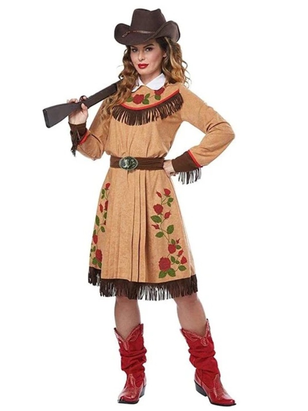 Annie Oakley Western Cowgirl Pioneer Child California Costume Women’s XS Dress